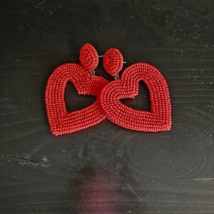 Heart earrings